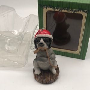 Resin Dog Ornament